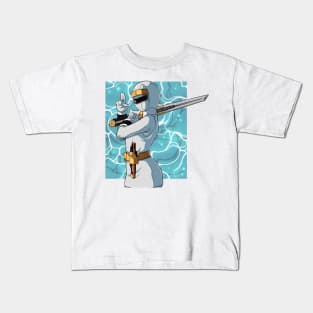 white ranger Kids T-Shirt